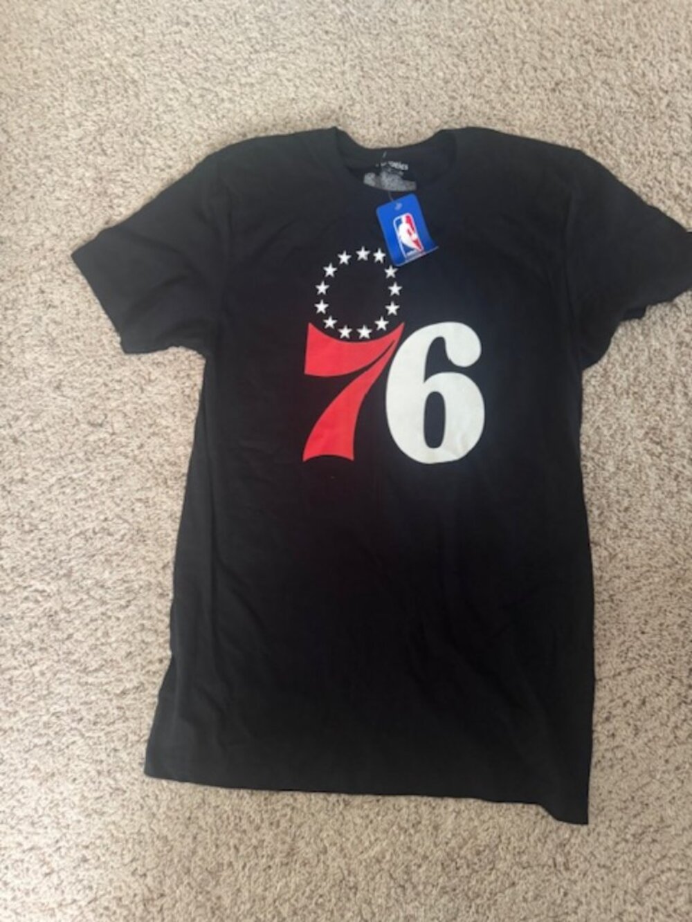76ers tee shirt jersey